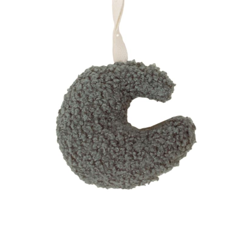 

Baby Pacifier Clip Pendant Moon Plush Teether Chain Holder Soft Plush Teether Chain Ornament Baby Essential for Boy Girl зелёный/серый