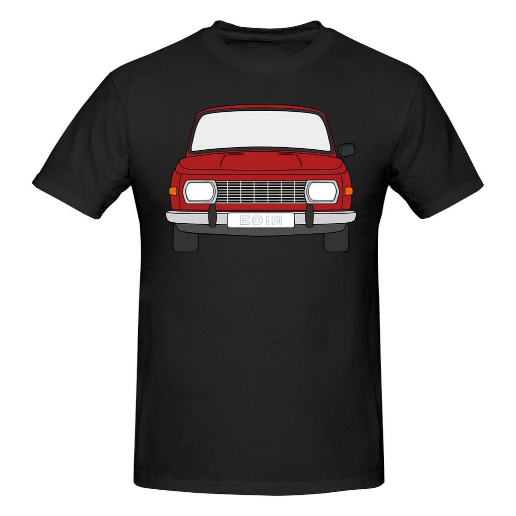 Funny Wartburg 353 Dark Red Color Active Unisexs Printed Tshirt Unisex T Shirttop