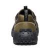 Keen KS86 LEA Leather Dark Size Men's Sneakers, Olive/Black, 27.5cm