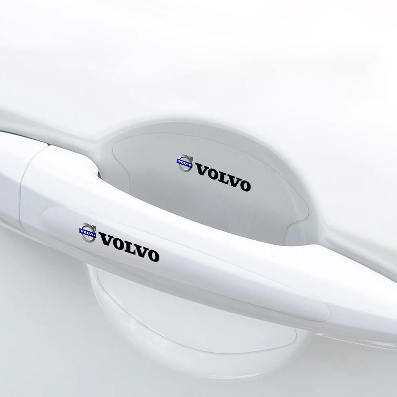 8pcs Transparent Car Door Handle Protector Stickers Protection Film For Volvo XC90 V90 V60 XC60 V40 S80 S60 S90 C40 XC40 V70