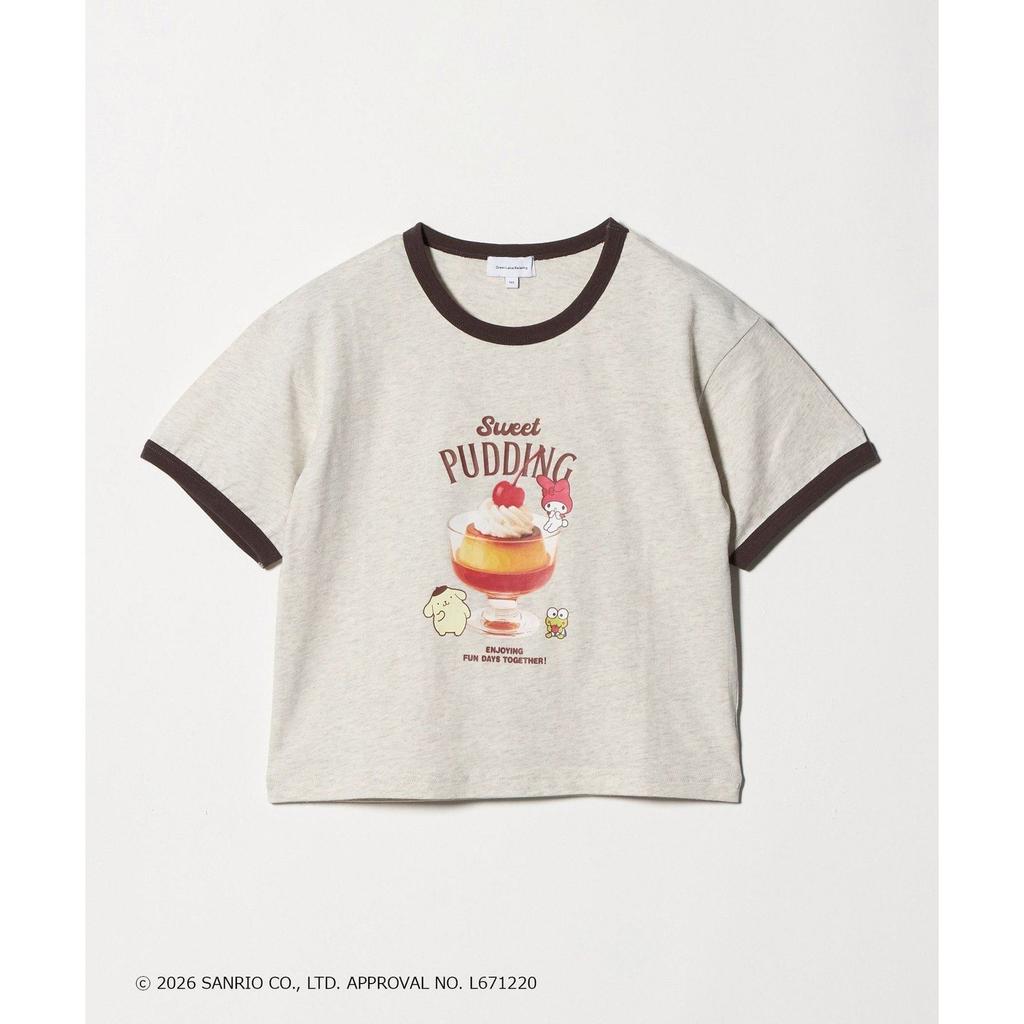 UNITED ARROWS green label relaxing Special OrderSanrio Graphic T-shirt Kids 140cm-150cm Tops Cut SewnT-shirt White Navy