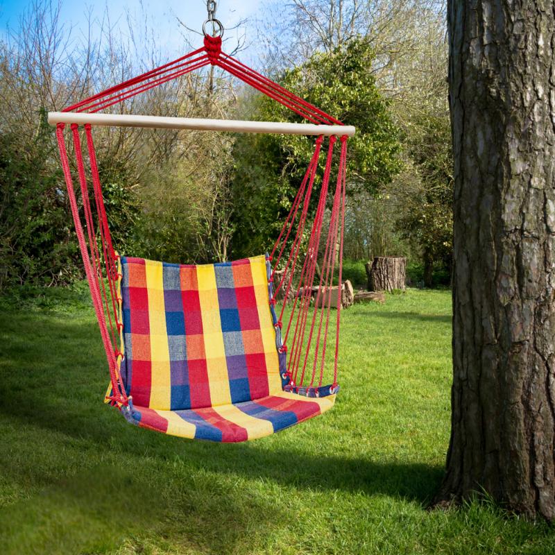Hammock hanging chair garden Brazilian rocking swing suspended cocoon