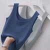 Sling Threaded Vest Women's Large Size Slim Fit Outer Wear Inner Bottoming Shirt Sleeveless Thin Vest