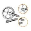 Chainring, Crank Arm, Single Crankset, Double Cover, Hollow Aluminum Alloy, Lightweight,