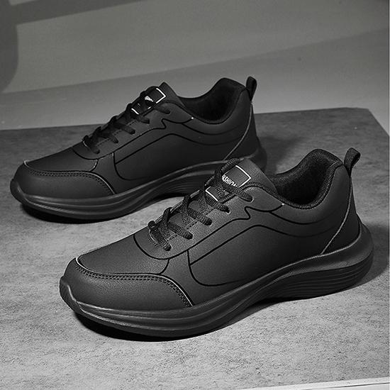 Men's Shoes, Casual Running Shoes, Spring and Autumn Low Top Leather Shoes, Plus Size Sports Shoes, Hiking and Walking Shoes, Travel and Jogging Shoes