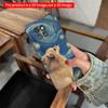 2DFlat Xiaomi Redmi phone caseStarry Night Dog Wallpaper Phone Casesuitable for Redmi Note 11 12 13 14 A3 K80 15 17 Ultra