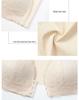 Lace Seamless Plus Size Front Buckle Wireless Bra - U-Shaped Back, Thin and Comfortable Nursing Bra