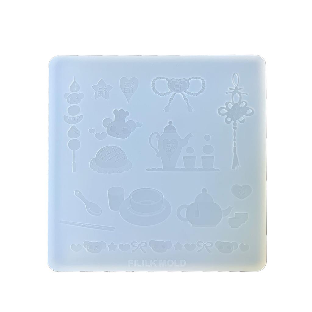 Versatile Silicone Molds Nonstick Candy Shaping Tools Kitchen Gadgets for Chocolates and Jellies Jewelry Accessories