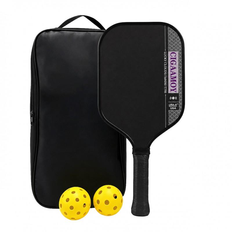 Carbon Fiber Pickleball Racket Match Training Outdoor Sports