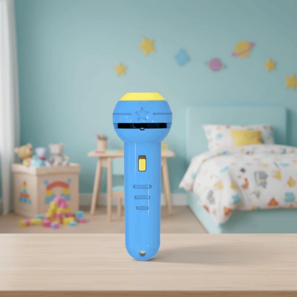 Early Education Children Projector Flashlight 128 Patterns Baby Projector Torch Bedtime Story
