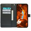 For Oppo Reno14 F 5G Case with 9 Card Slots PU Leather Stand Phone Cover