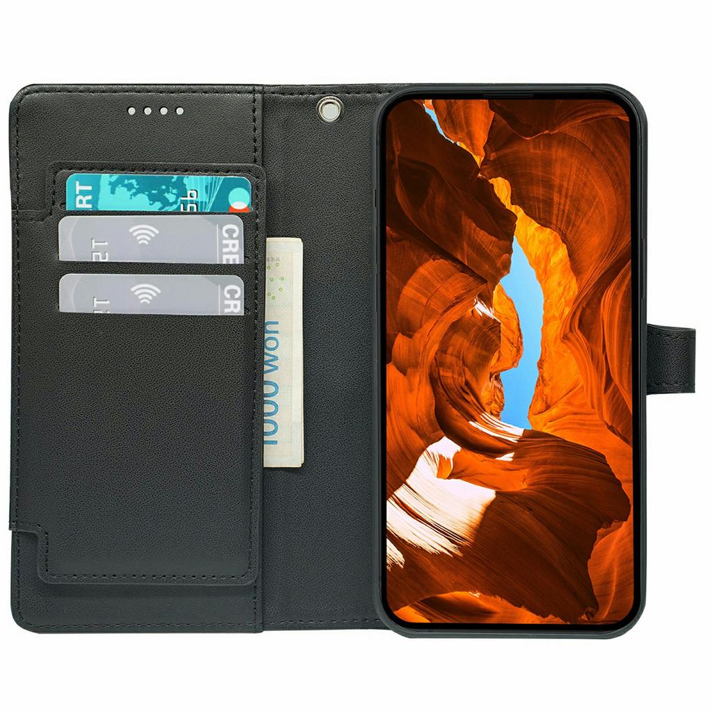 For Oppo Reno14 F 5G Case with 9 Card Slots PU Leather Stand Phone Cover