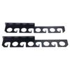 Multiple Rod Holder Wall Mounted Organizers Durable Acrylic Structure with Anti Slip Features for Fishing Enthusiasts