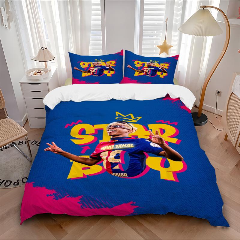 3Pcs Star Boy Celebration Bedding Sets For All Sizes New 3D Printed Bed Cover Comforter Duvet Cover Pillowcase Bedroom Decoration