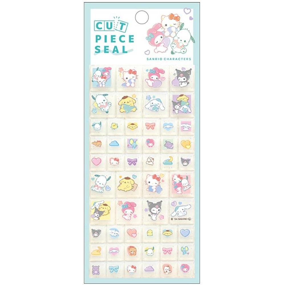 CRUX Sanrio Characters Munya-tto Cut Piece Seal 127443