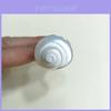 Shell Geometric Open Ring With Polished Finish For Fashion Jewelry Enthusiasts
