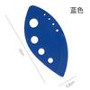 9 Holes Stainless Steel Kitchen Herb Leaf Stripping Tool Metal Herb Pealer for Kale Collard Greens Thyme Basil Rosemary Stripper