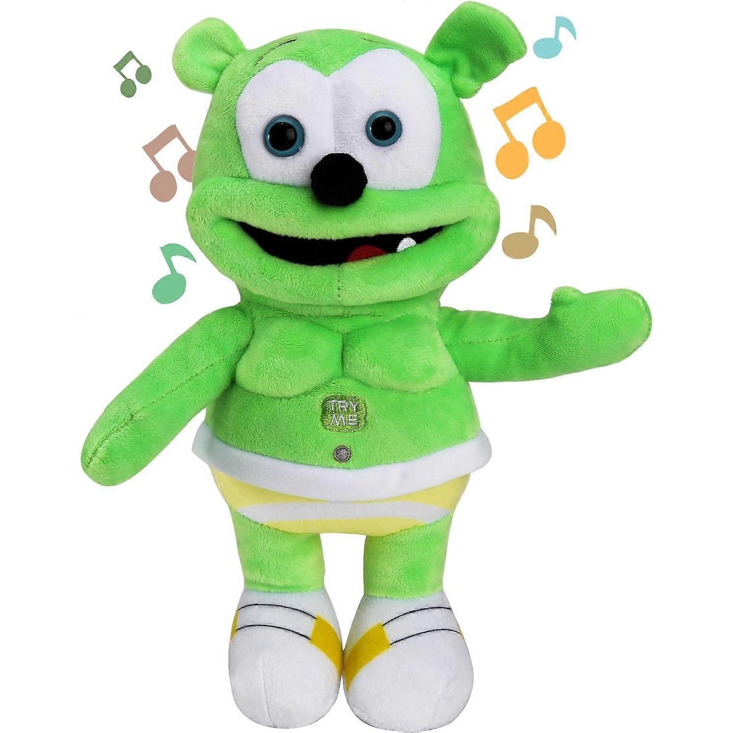 SSRGV 12 Zoll Bär Plüschtier Singender Bär Lied Spielzeug Stofftierpuppe für Kinder Geburtstagsgeschenk Weihnachtsfeier Zubehör