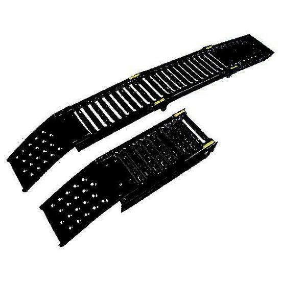 Single Pack Folding Steel Ramp for Motorcycle/ATV