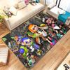 Classic Game Splatoon PC Cartoon Living Room Non-Slip Area Rug Soft Carpet for Bedroom Kid Playroom Sofa,Home Decor Doormat Gift