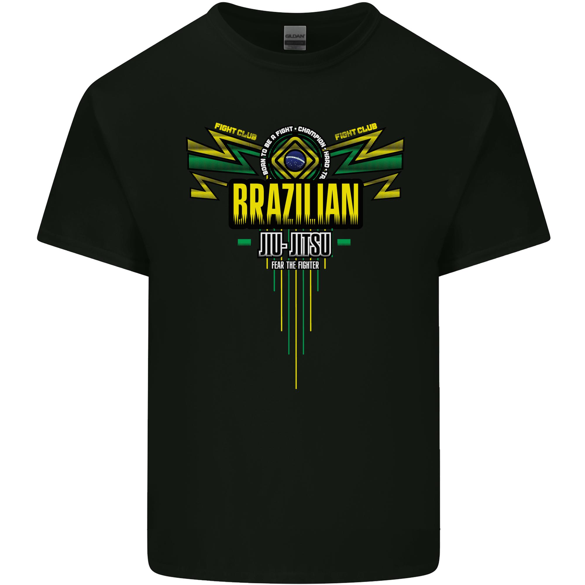 Brazilian Jiu Jitsu MMA Mixed Martial Arts Unisexs Light Cotton TShirt S