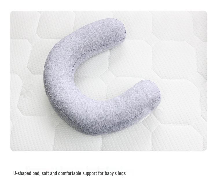 Pernă de poziționare anti-cap plat pentru bebeluși, pentru dormit pe lateral și prevenirea refluxului de lapte