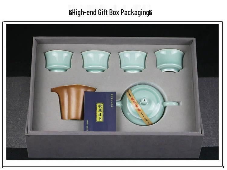 Longquan Celadon Kung Fu Tea Set - Ideal Business Gifts & Souvenirs
