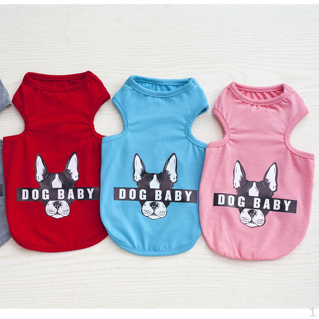 

Cartoon T-shirt Clothes Puppy Costumes L XL Pink XL