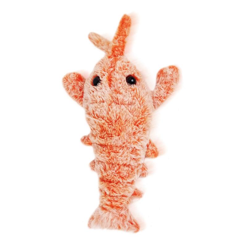 

Мягкие интерактивные игрушки для собак «Омар», забавные интерактивные плюшевые игрушки для собак, мобильные игрушки для собак среднего размера с функцией прыжка, спокойные игрушки для домашних животных, прочные жевательные игрушки для щенков оранжевый