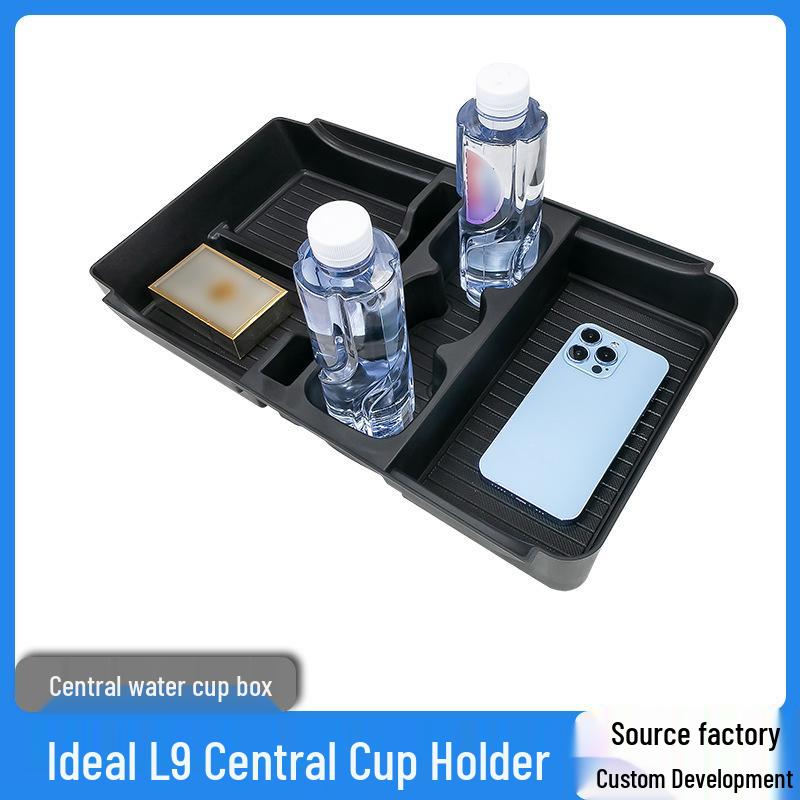 Fit for modifying Li Auto L8/L9 interior storage, including center console s lower storage and cup holder boxes. Between Seats