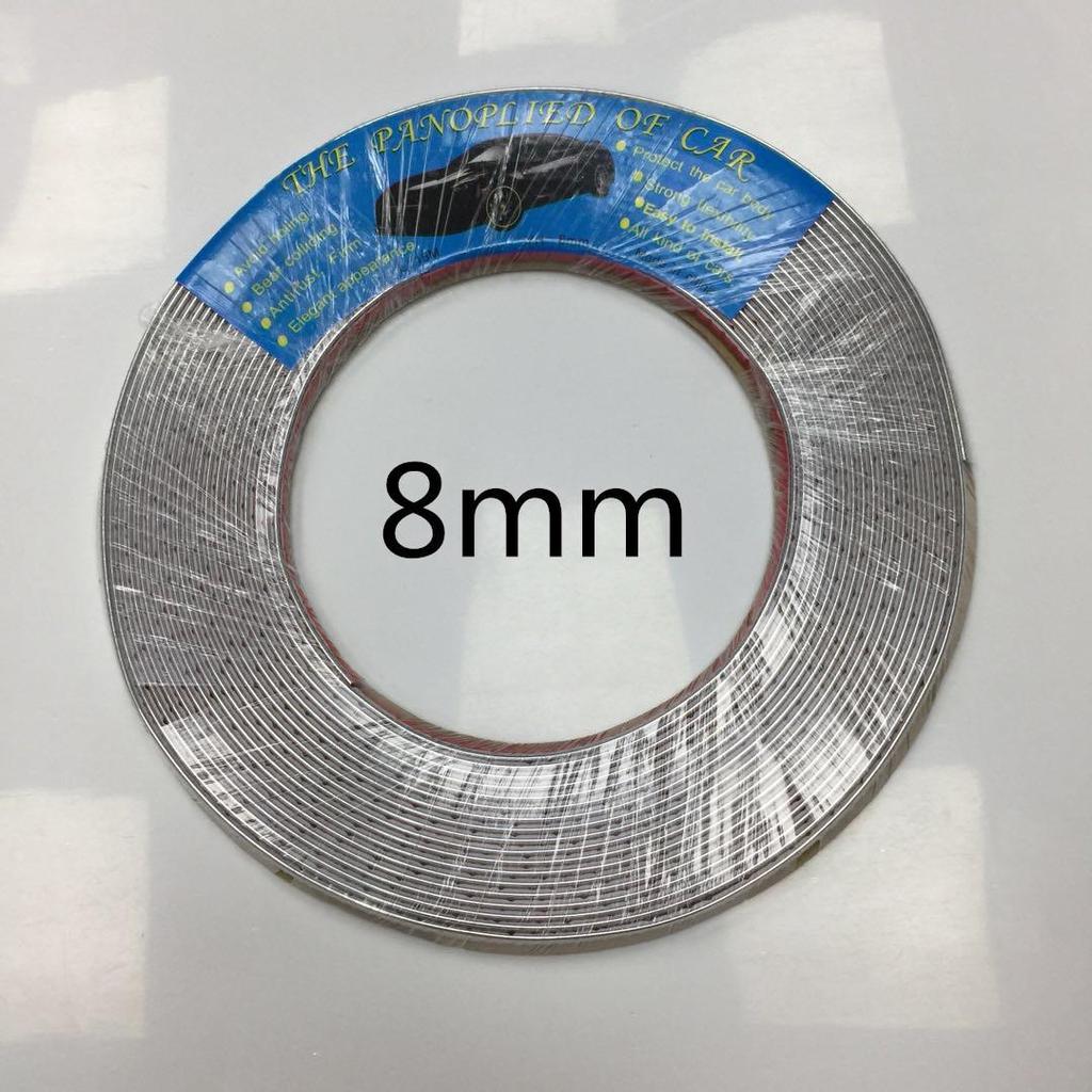 Universal Chrome Trim Decoration for Car Windows and Door Edges