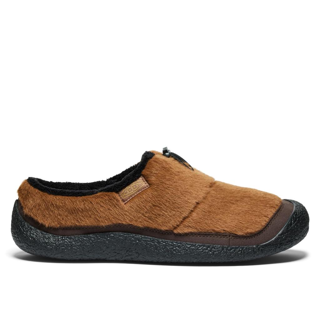 HOWSER III SLIDE sneakers for size cm [KEEN] men, BISON/BLACK, 26.0