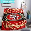 Custom Name Blanket Vintage 49ers Football Blanket Bedding Blanket for Travel, Camping, Living Rooms, Offices, Sofas, Fan Christmas gift
