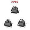 3PCS Super Large 32L Thermal Cooler Bag with Hard Liner Insulated Picnic Lunch Box Fresh Drinking for Camping BBQ Outdoor