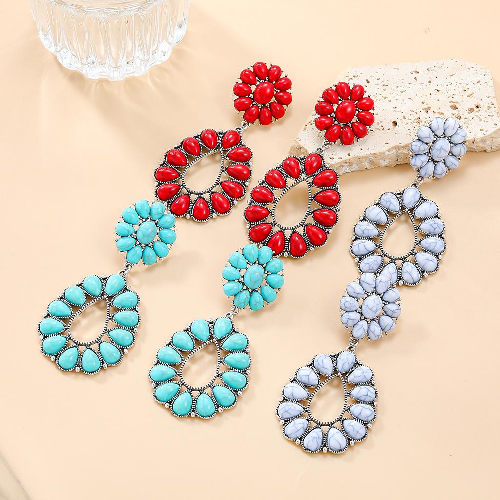 Women's Fashion Flower Earrings
