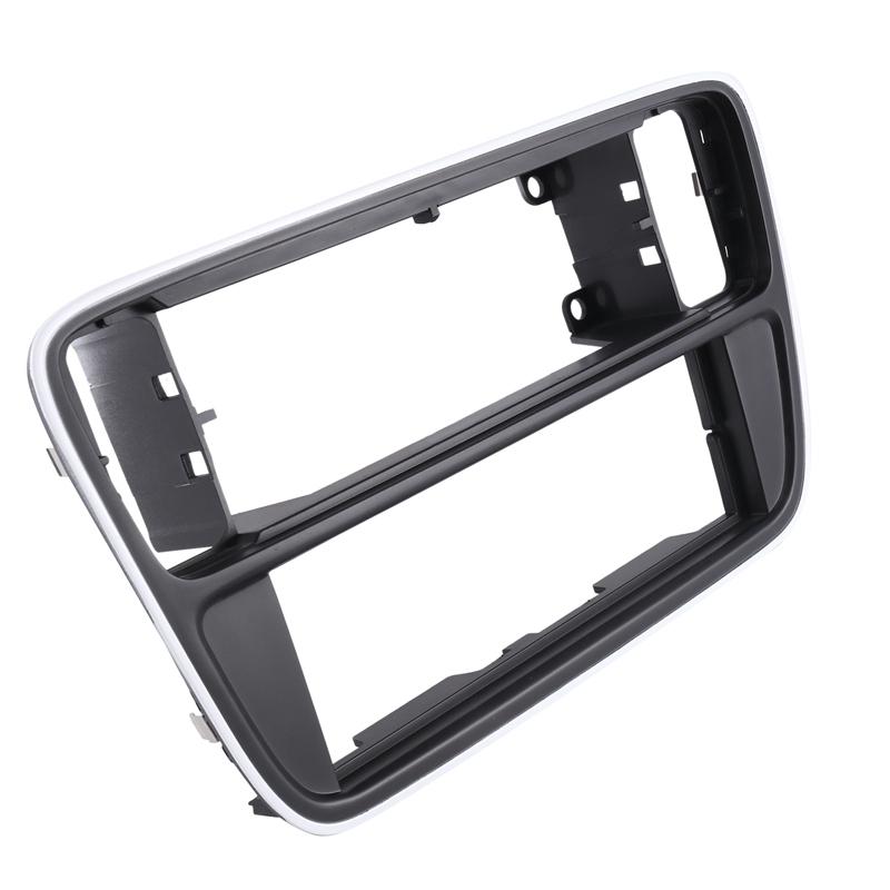 Single Din Car Dash Kit Harness Antenna For Volkswagen Up Skoda Citigo Seat Mii 2012+ Frame Radio Panel Fascia Plate