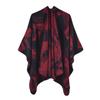 Women's Plus Size Imitation Cashmere Double-Sided Jacquard Shawl