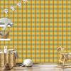 Wallpaper Yellow and blue checkered gold, yellow and lime 50x1000