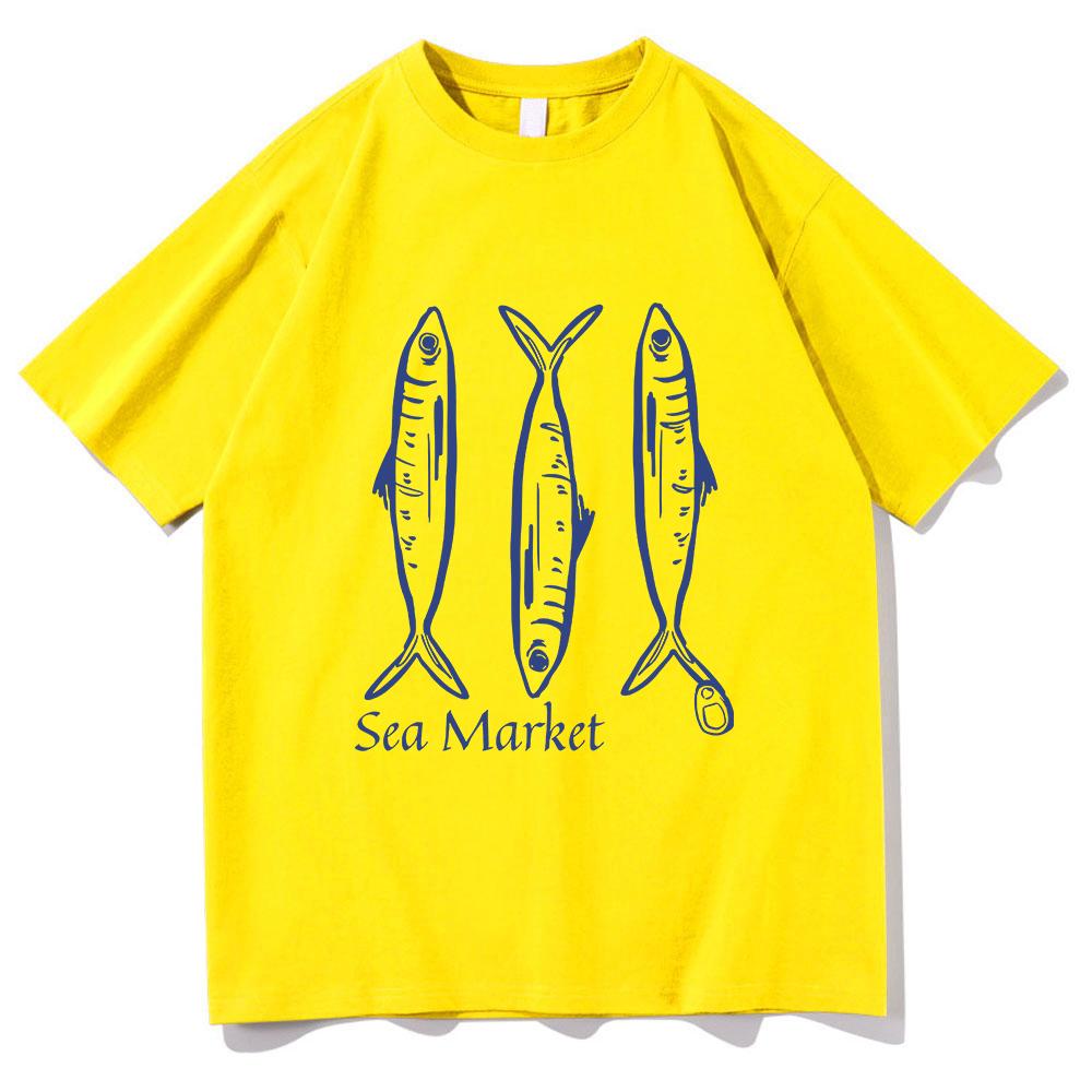 

Sardines in Olive Oil Red Blue This Man T Shirt Funny Men/women Clothing Harajuku Lover Clothes Summer Cotton Graphic T Shirts 3XL