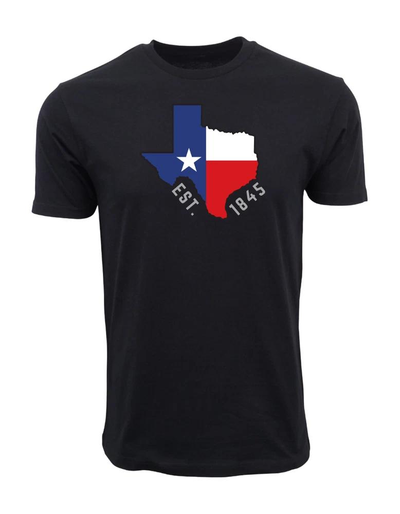 TEXAS ESTABLISHED STATE T SHIRT S