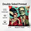 Horrible Bride of F-Frankenstein Cushion Cover Pattern Printed Pillowcase for Living Room Sofa Cushion Cover & Bedroom Decor