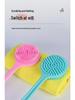 Long-Handle Soft Bristle Double-Sided Back Scrubber