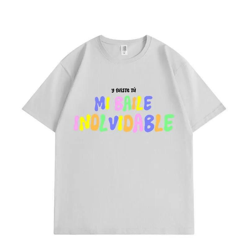 Rapper Bad Bunny Merch TShirt Unisex Clothing Harajuku HipHop Pop Music TShirt Fashion Y2K Style Short Sleeve TShirt