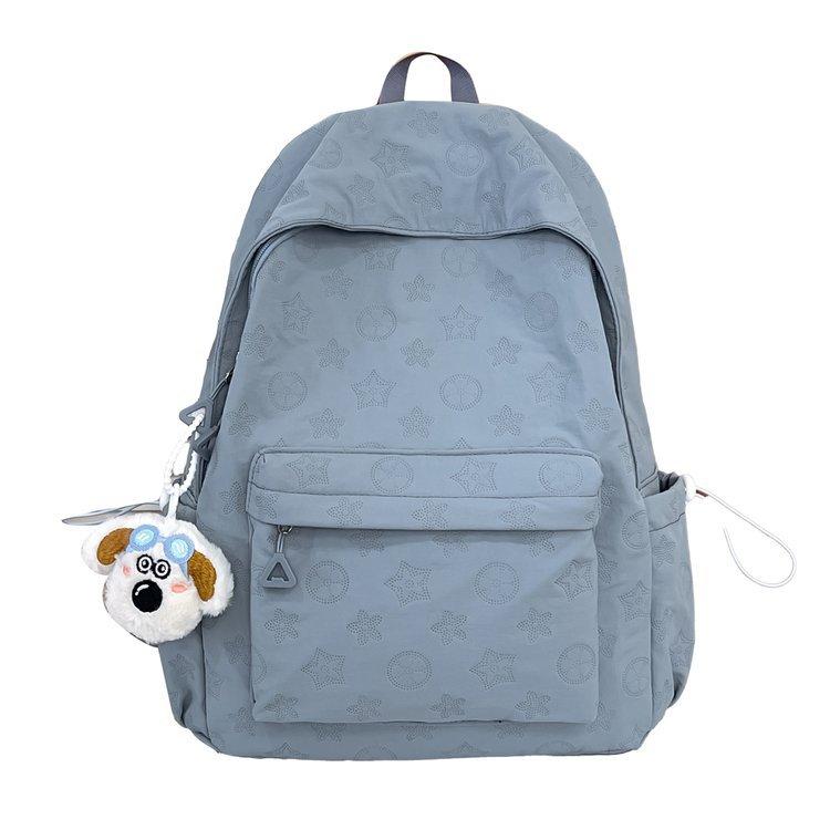 Schoolbag1011 new high-value backpack female college students commuting leisure travel backpack ins niche lightweight schoolbag