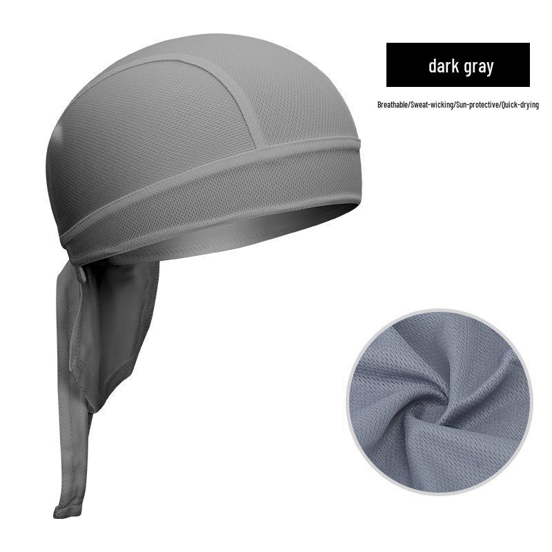 

XINTOWN Quick-Dry Men s Cycling Skull Cap & Helmet Liner Bandana One Size темно-серого