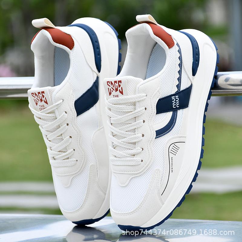 Autumn breathable Forrest Gump new mesh shoes casual running sports shoes non-slip soft-soled travel tide shoes