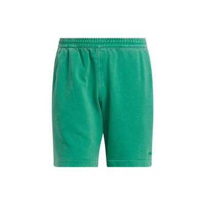 Originals Clover Solid Color Elastic Waist Straight Leg Casual Shorts Men Bottoms Green HS3030