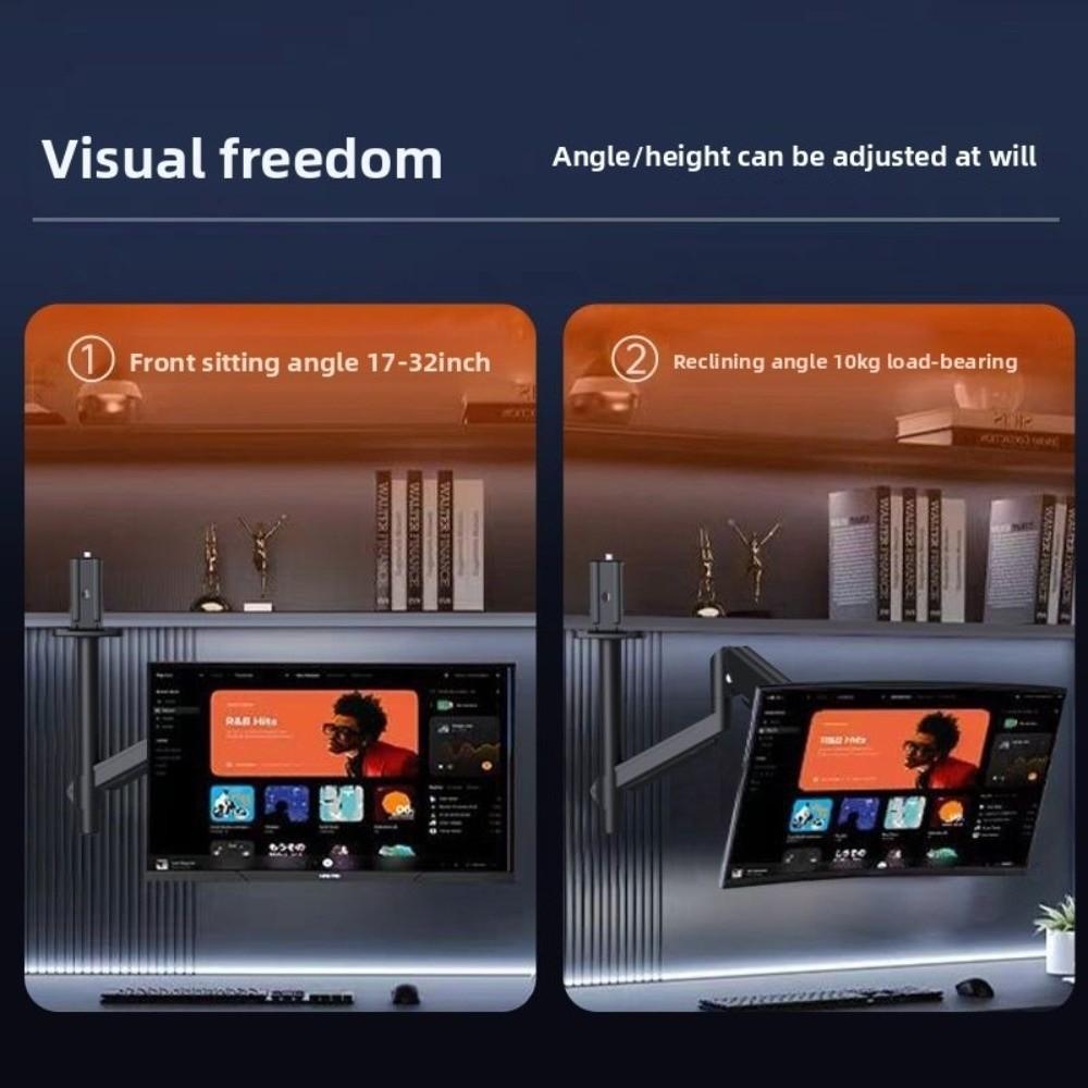 Desktop Mount Monitor Holder 360° Multi-Direction Monitor Bracket  Computer Monitor