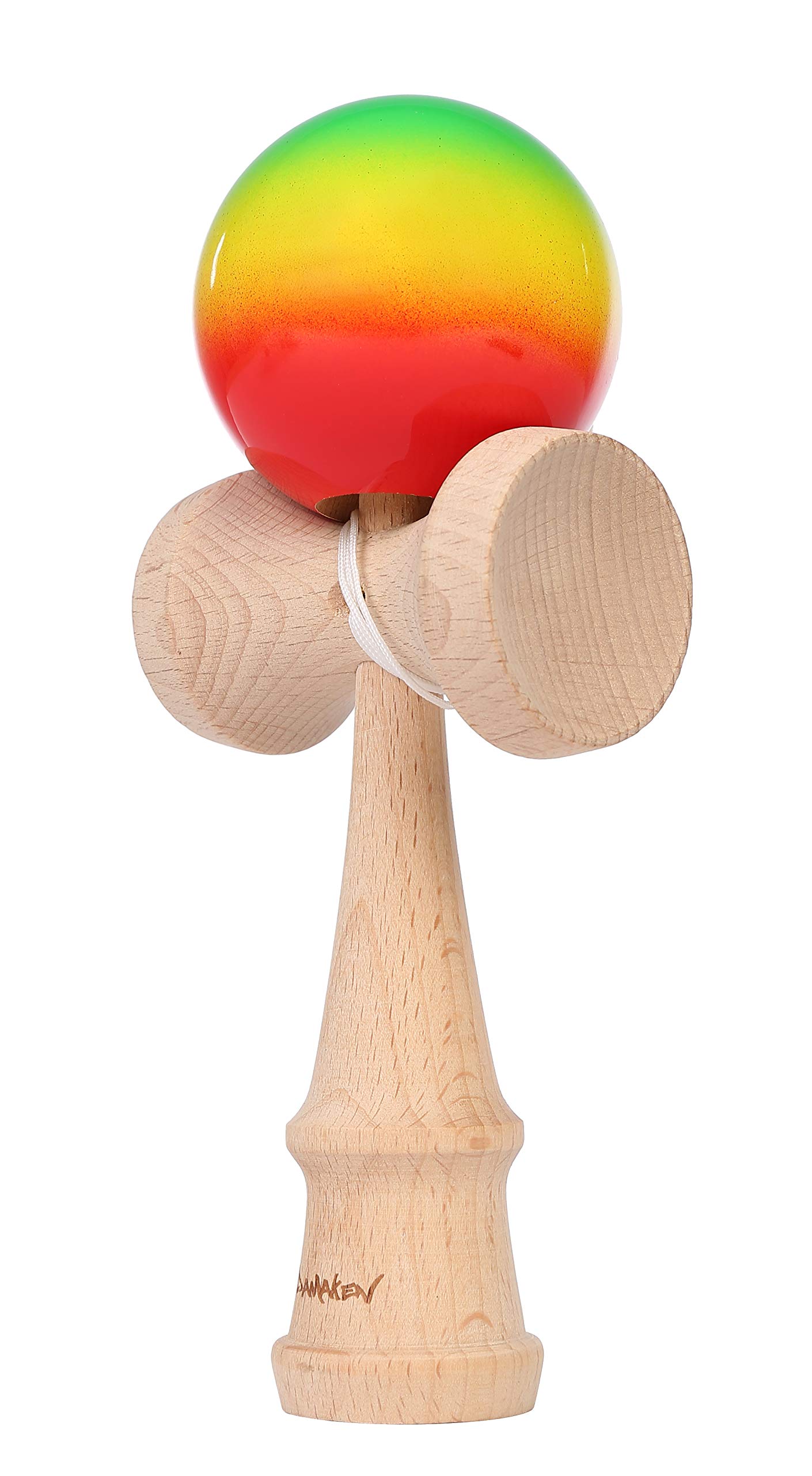 

DAMAKEN Street Stylish and pattern for a stylish Improve your chances of success with freestyle Wooden toy Makes a great Striped model and Kendama