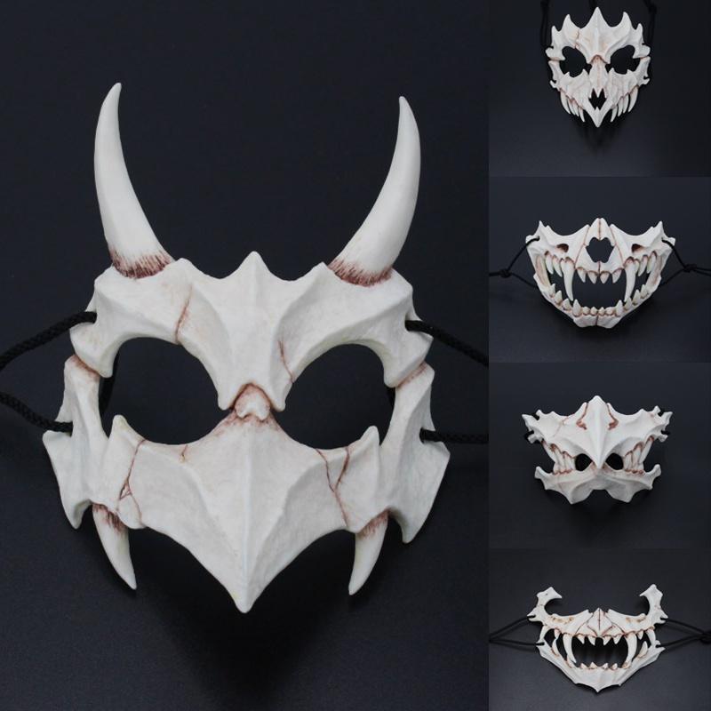 Eco-friendly Animal Theme Skull Mask Perfect For Halloween Costumes And Cosplay Events